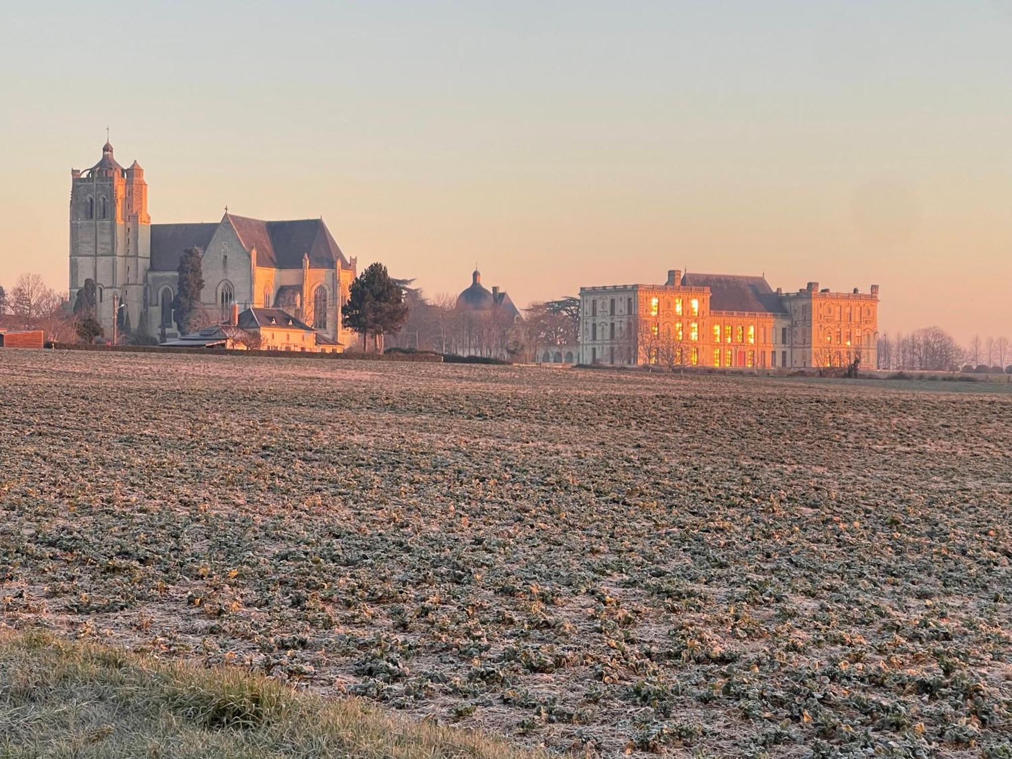 Le Chateau De Leugny Oiron Eksteriør bilde